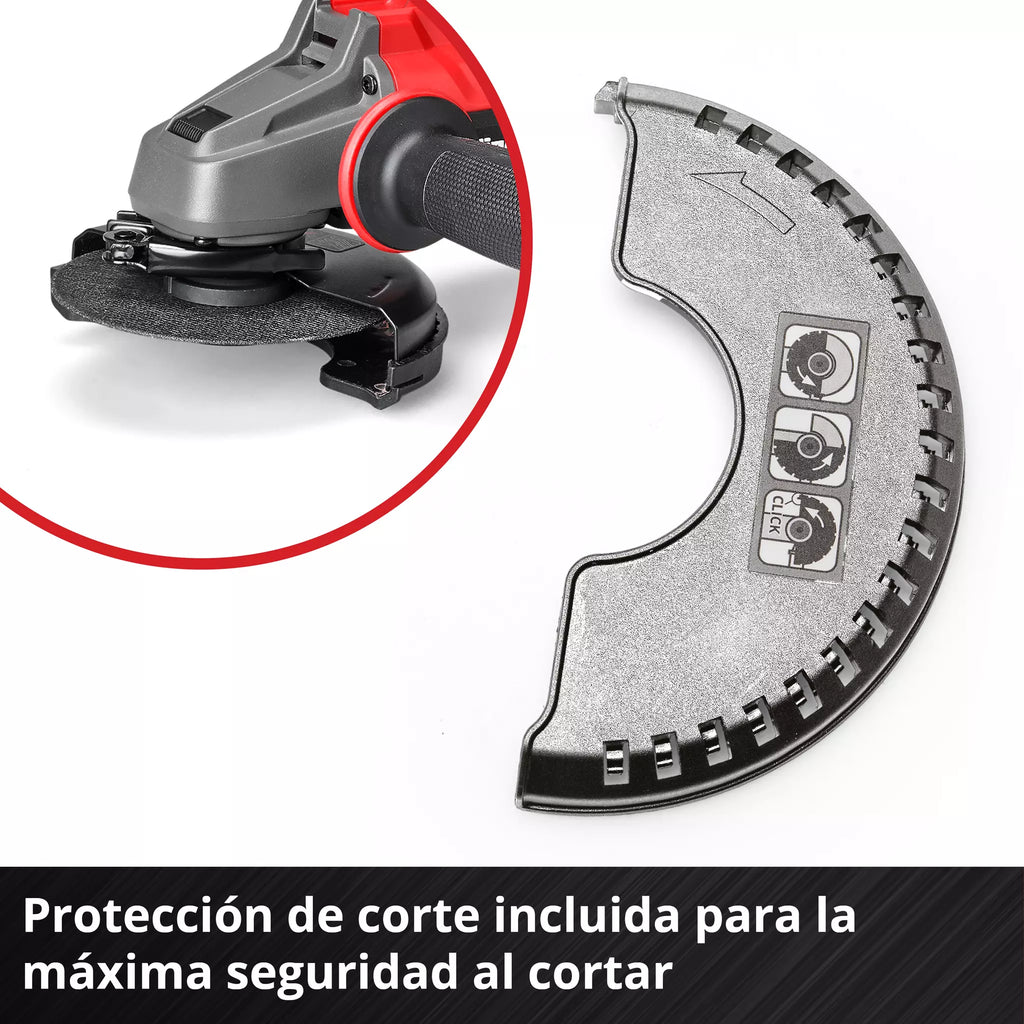 PROFESSIONAL Esmeril angular inalámbrico AXXIO 18/115