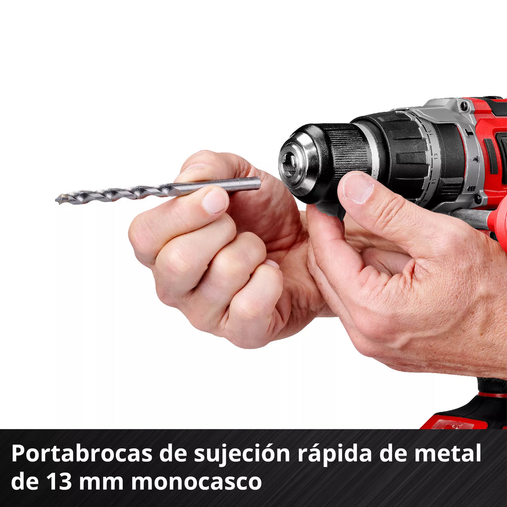 PROFESSIONAL Taladro de impacto inalámbrico TP-CD 18/70 Li-i BL (2x2,0Ah)