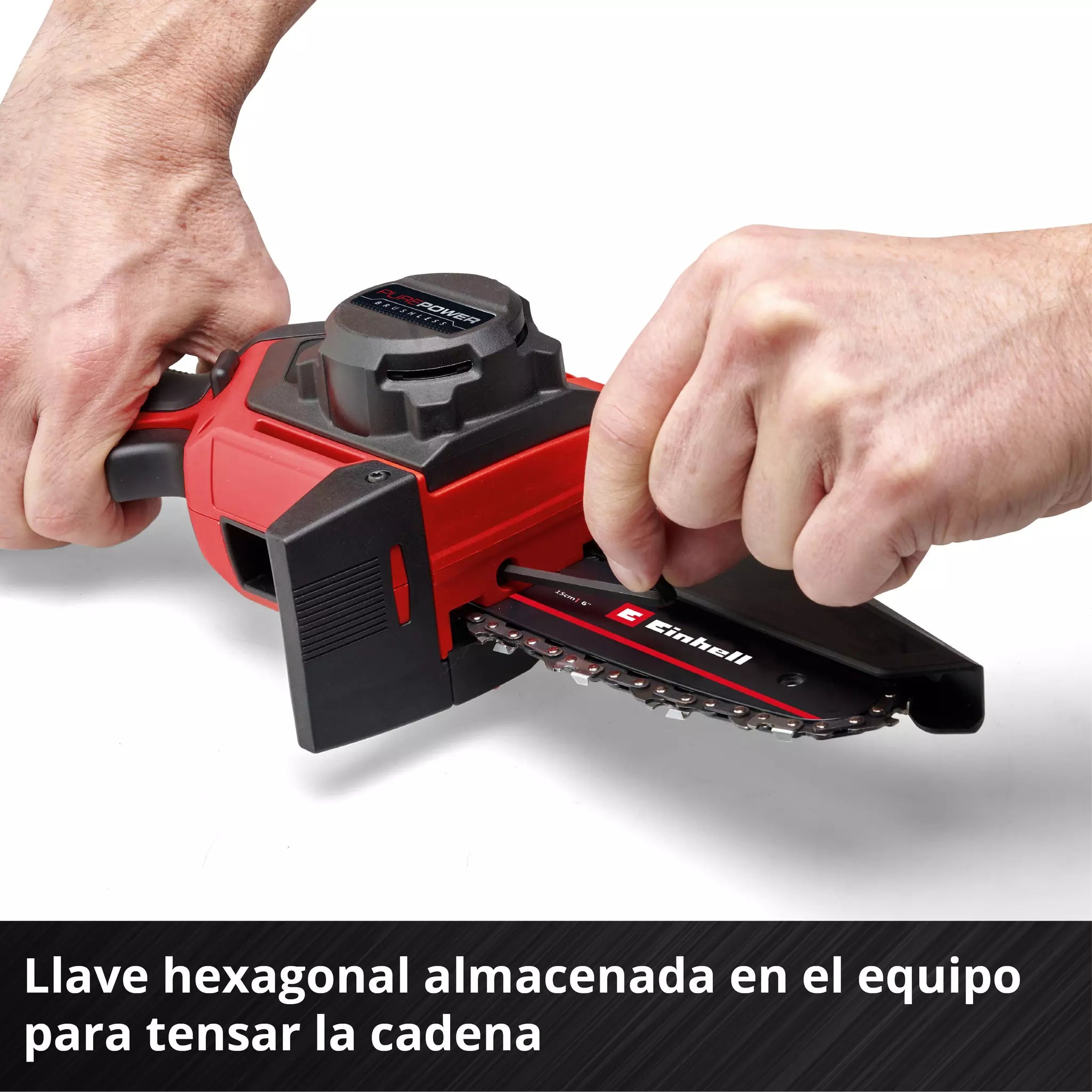 Motosierra inalámbrica GE-PS 18/15 Li BL-Solo