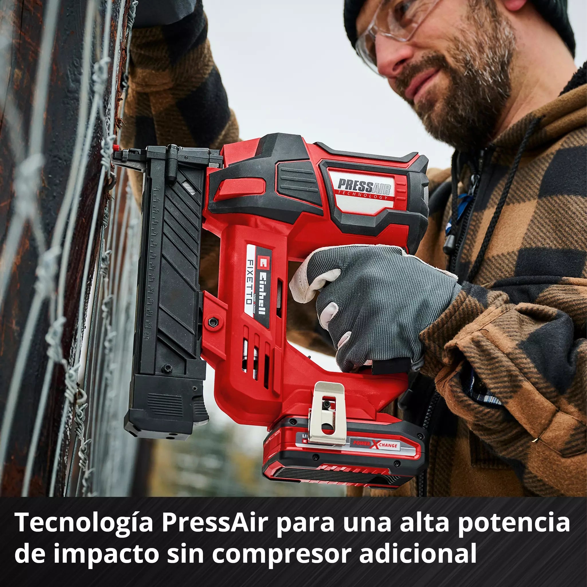 PROFESSIONAL Grapadora inalámbrica FIXETTO 18/40 S
