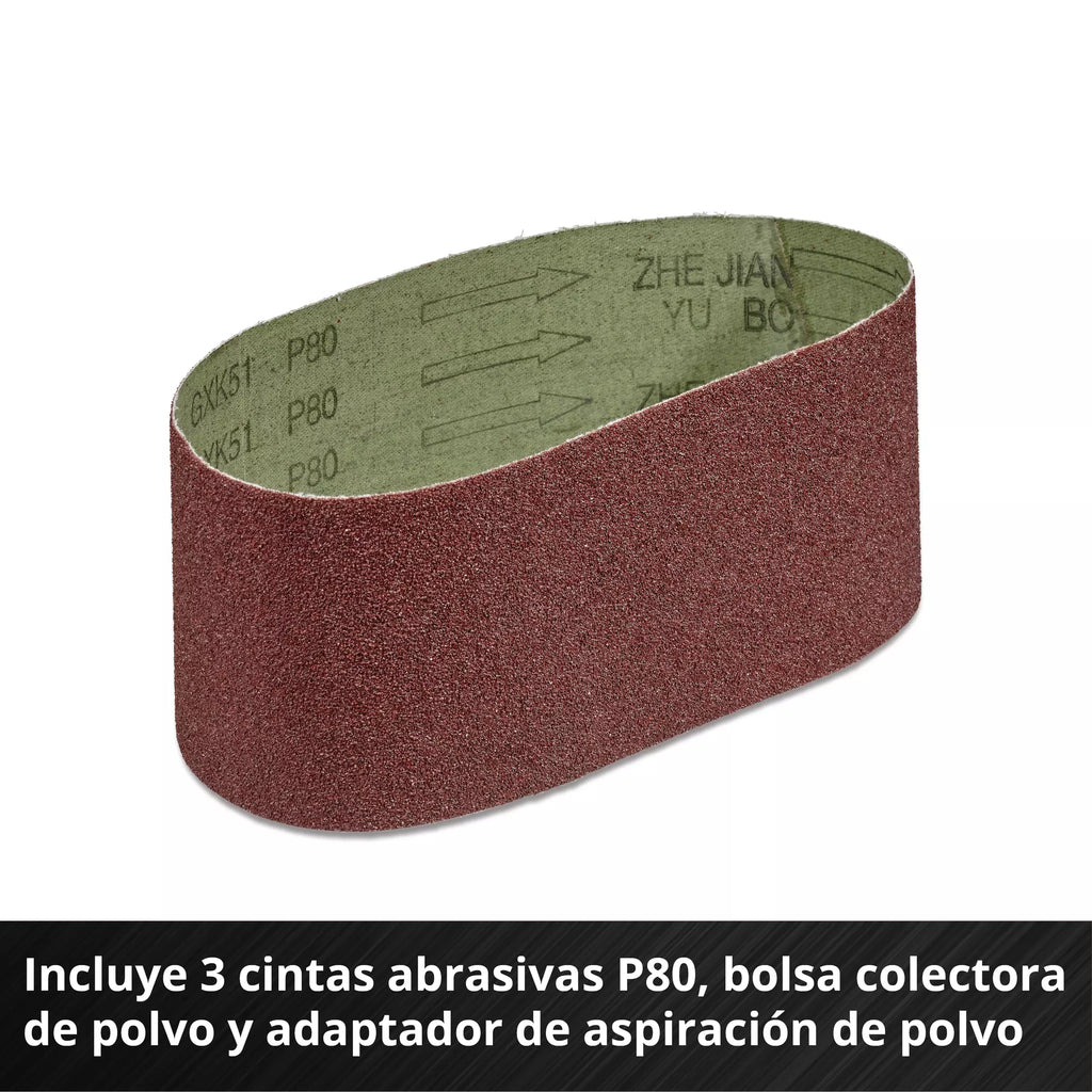 PROFESSIONAL Lijadora de banda inalámbrica TP-BS 18/457 Li BL - Solo