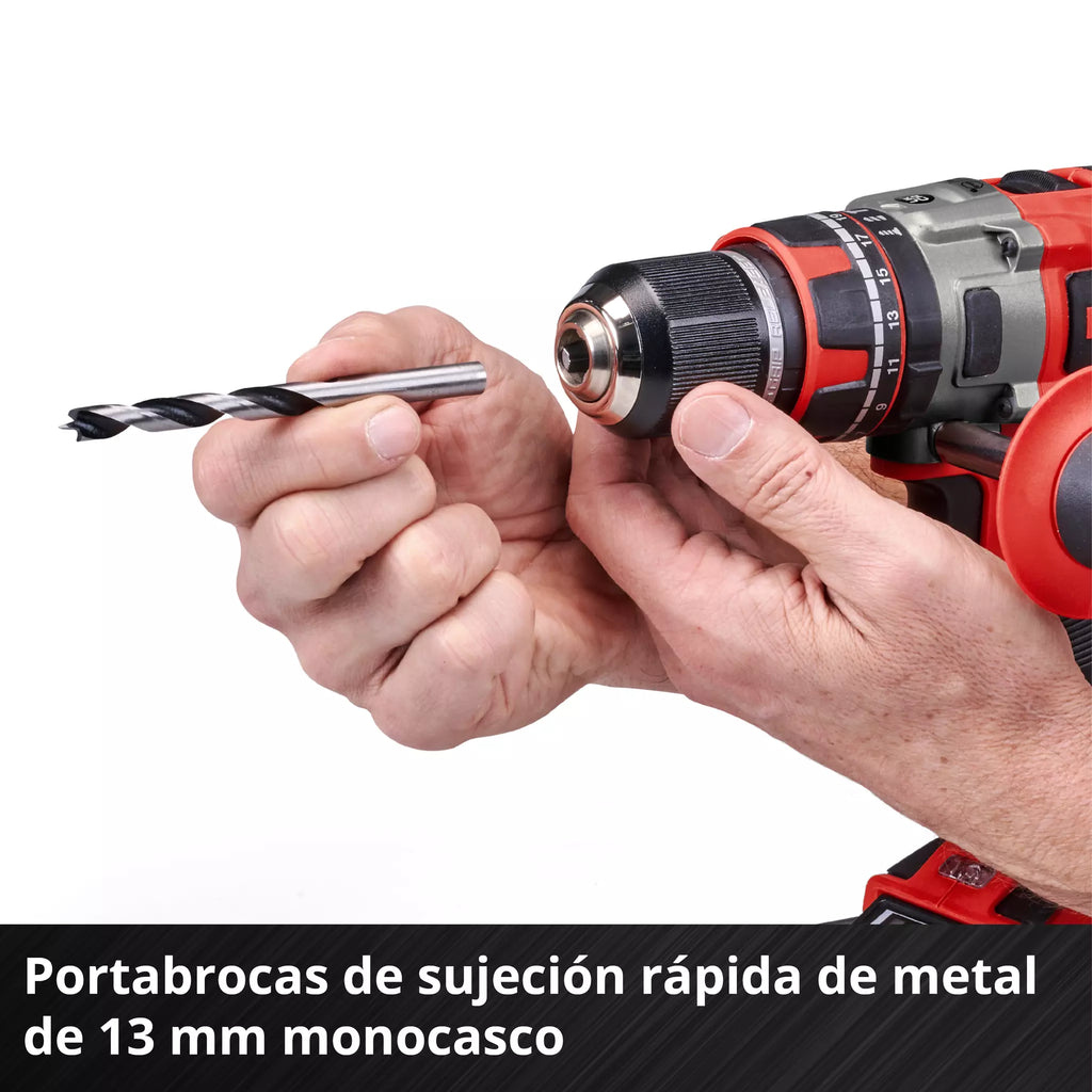 PROFESSIONAL Taladro de impacto inalámbrico TP-CD 18/80 Li-i BL (2x2,0Ah)