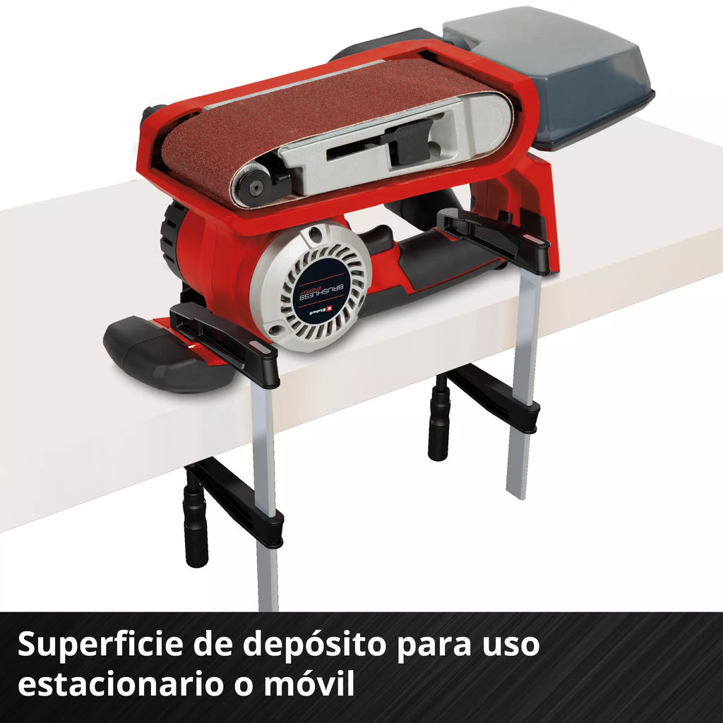 PROFESSIONAL Lijadora de banda inalámbrica TP-BS 18/457 Li BL - Solo