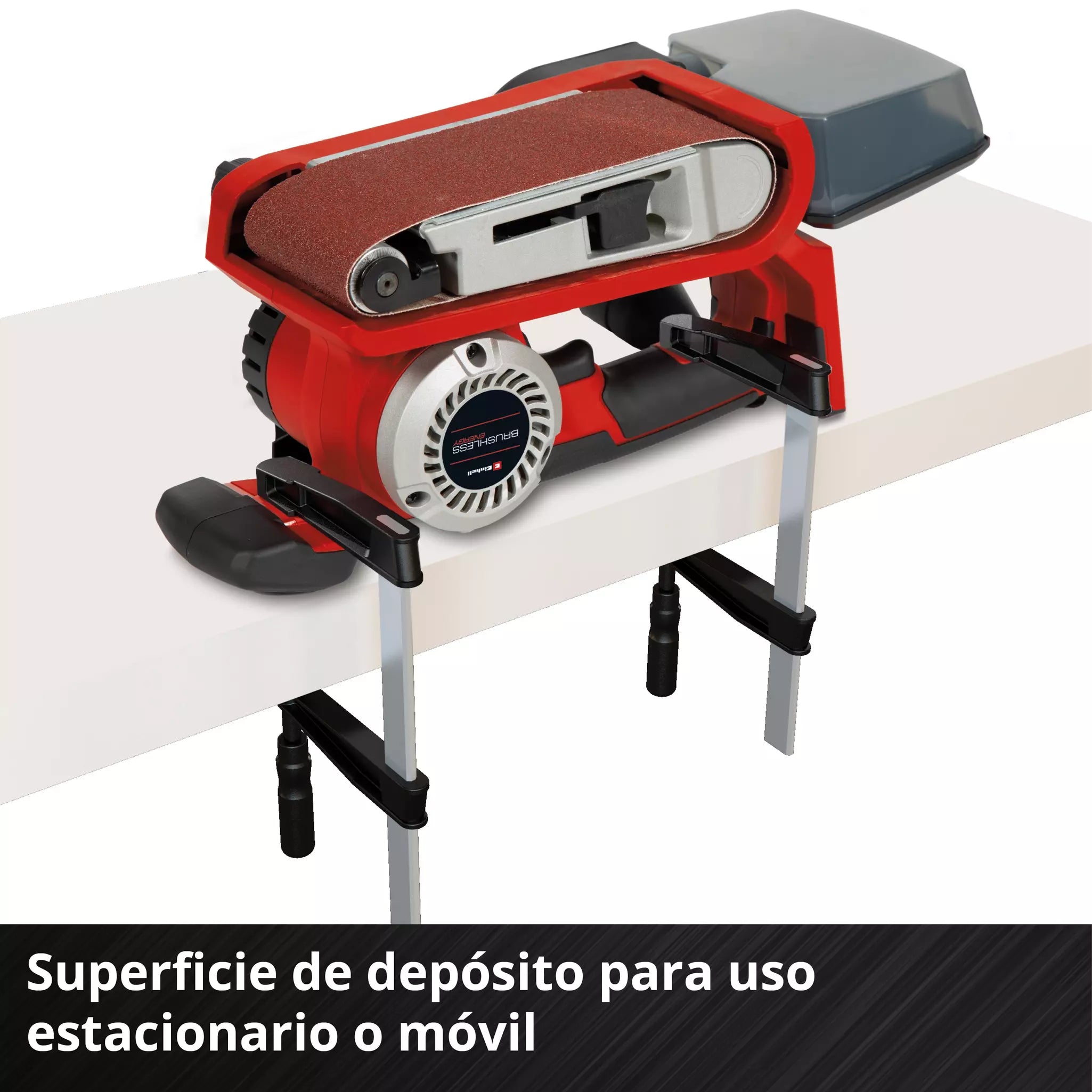 PROFESSIONAL Lijadora de banda inalámbrica TP-BS 18/457 Li BL - Solo