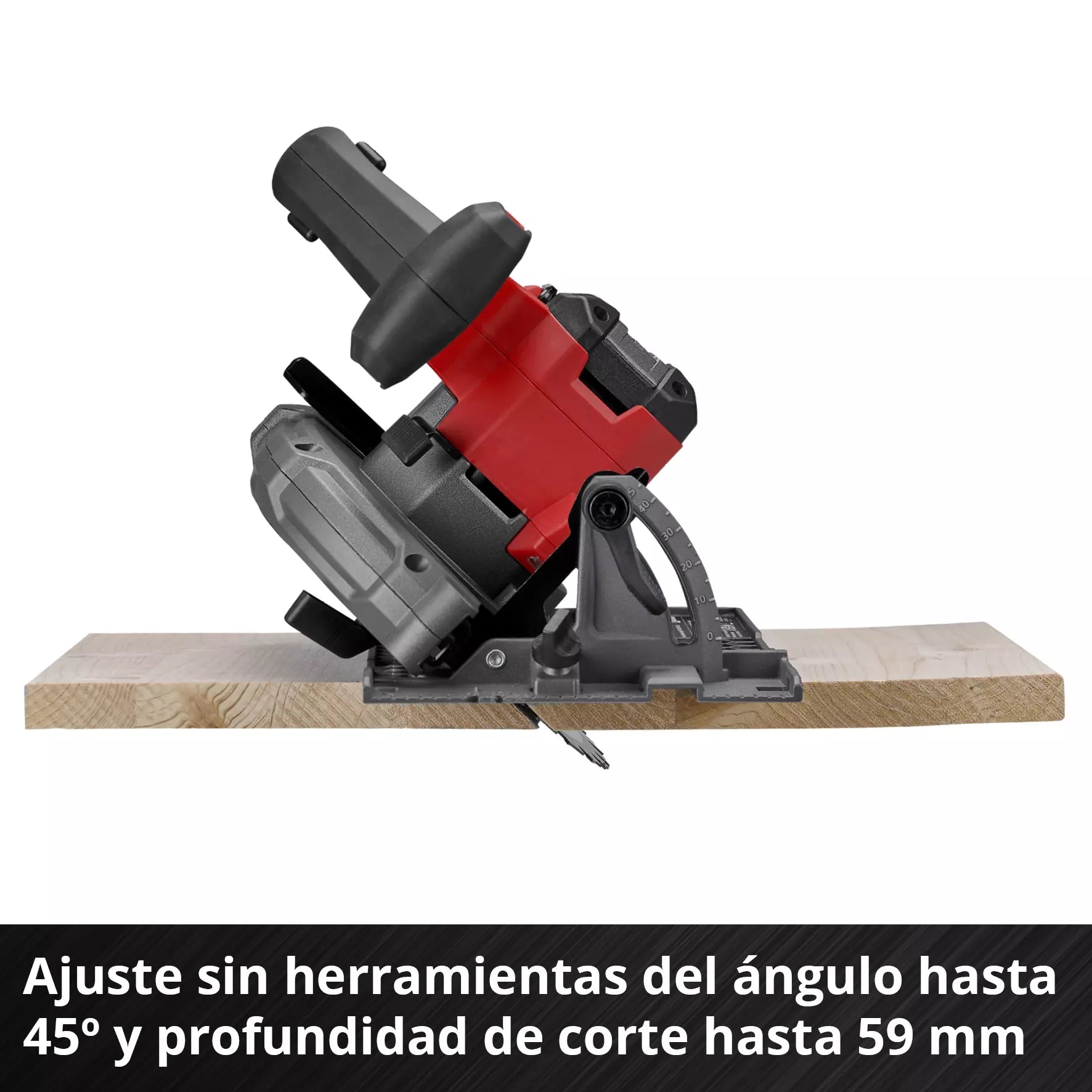 PROFESSIONAL Sierra circular inalámbrica TP-CS 18/165 Li BL - Solo
