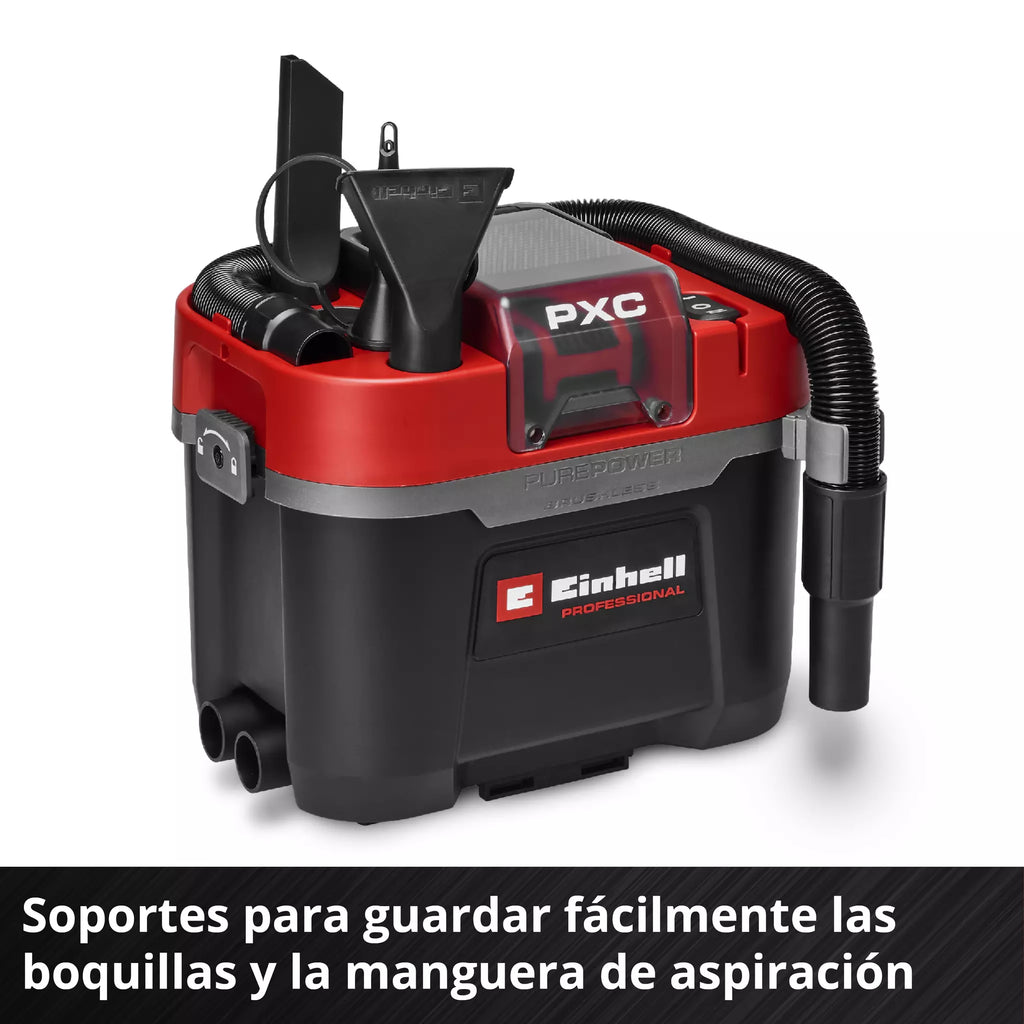 PROFESSIONAL Aspiradora en seco / humedo Inalámbrica TP-VC 18/10 Li BL L-Solo
