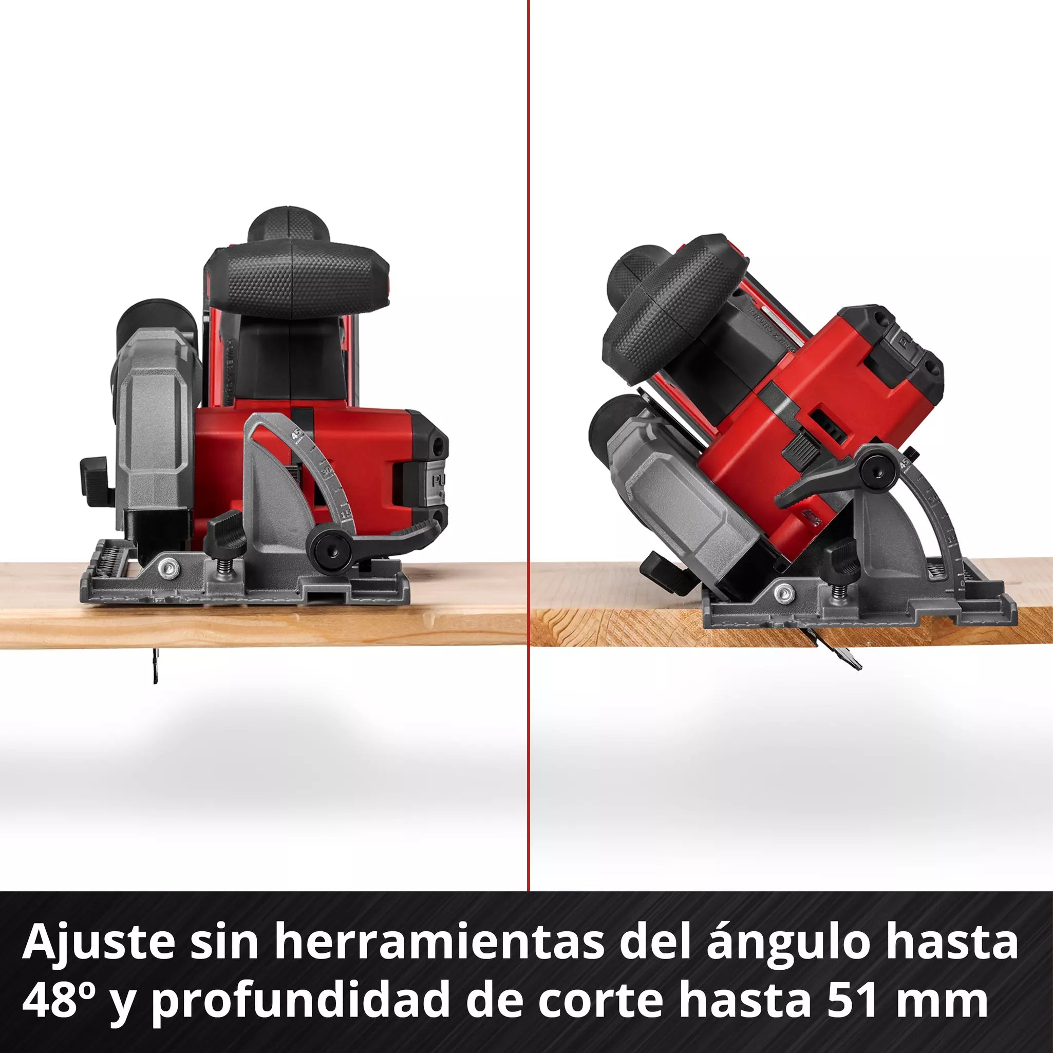 PROFESSIONAL Sierra circular inalámbrica TP-CS 18/136-C Li BL - Solo