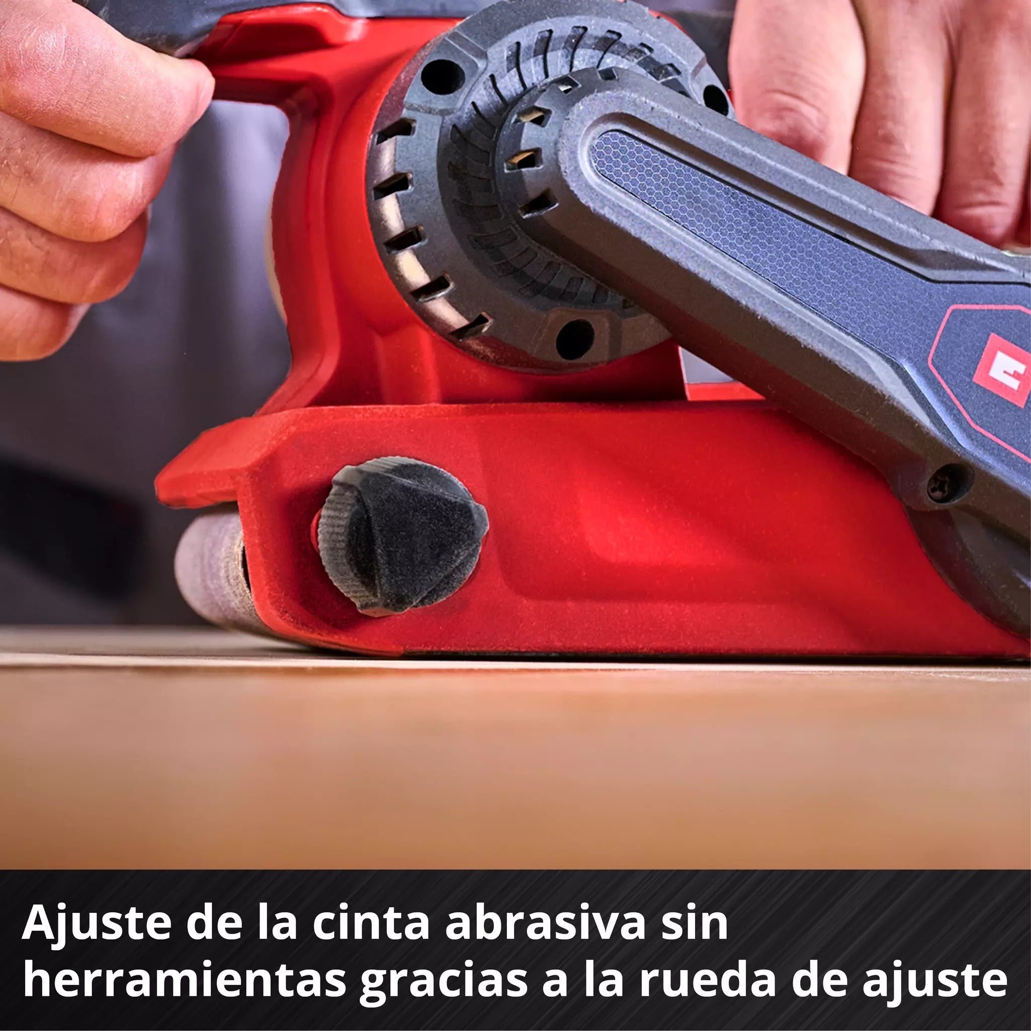 PROFESSIONAL Lijadora de banda inalámbrica TP-BS 18/457 Li BL - Solo