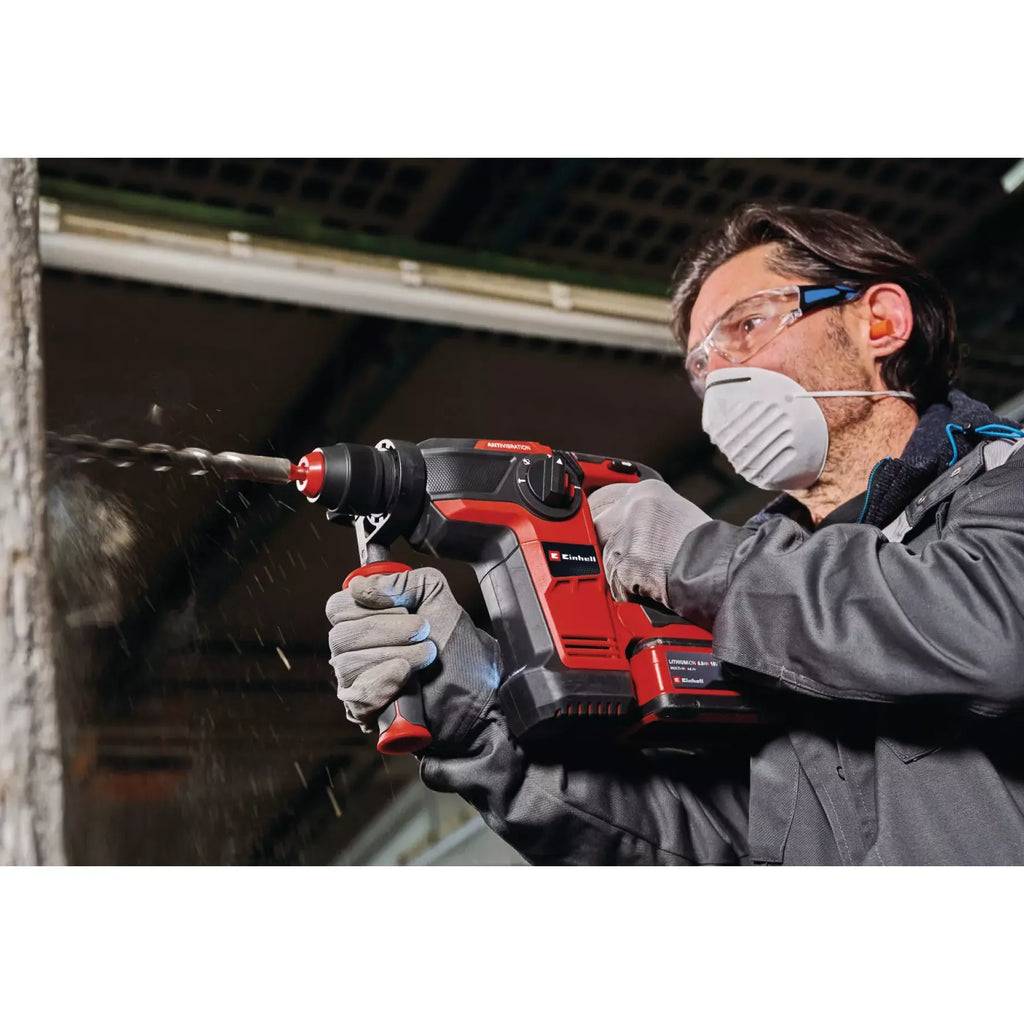PROFESSIONAL Rotomartillo inalámbrico TP-HD 18/28 Li BL+4 (1x3,0Ah+)
