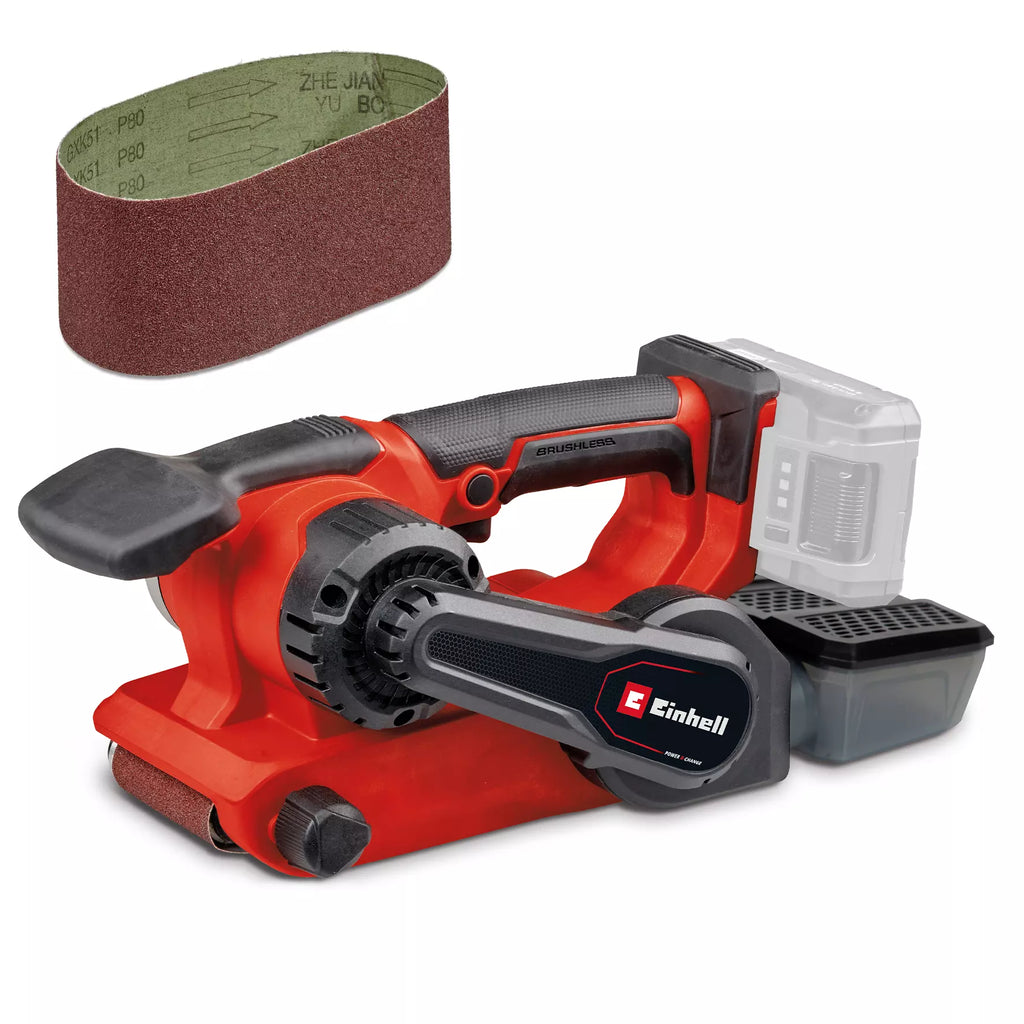 PROFESSIONAL Lijadora de banda inalámbrica TP-BS 18/457 Li BL - Solo