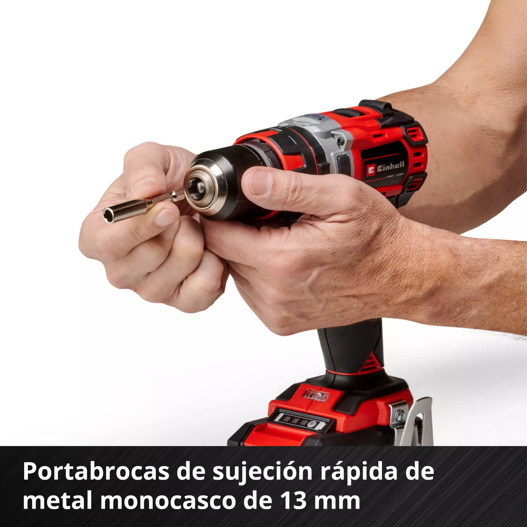 PROFESSIONAL Taladro de impacto inalámbrico TP-CD 18/50 Li-i BL (2x2,0Ah)