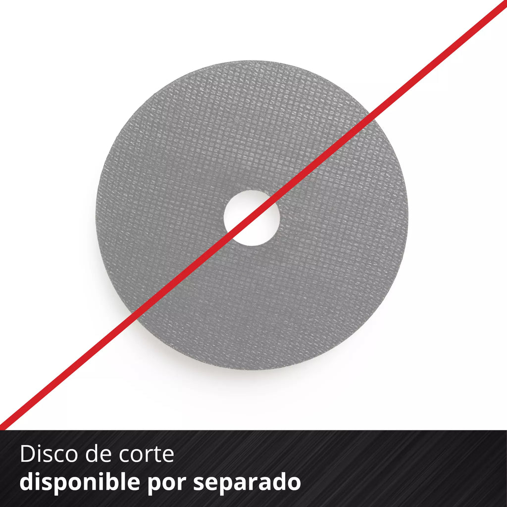 PROFESSIONAL Esmeril angular inalámbrico TP-AG 18/125 CE Q Li - Solo