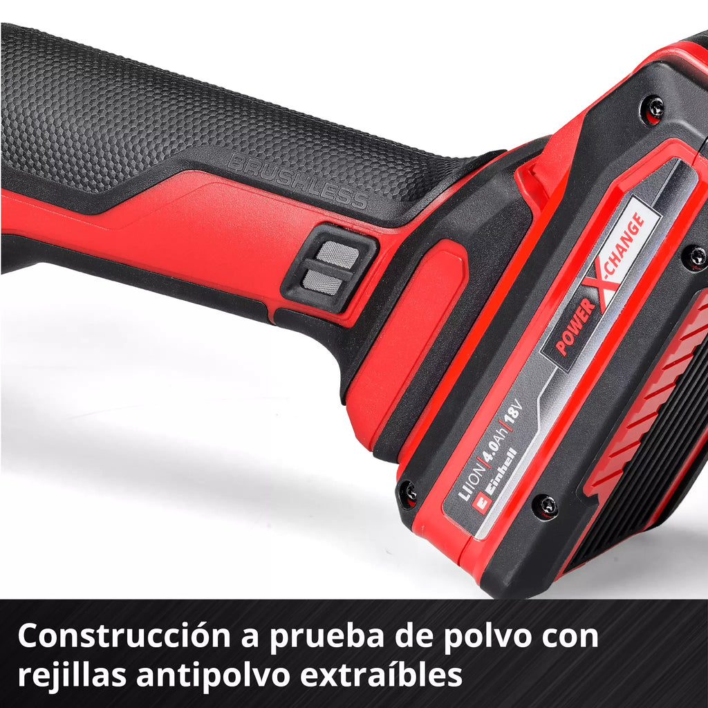 PROFESSIONAL Esmeril angular inalámbrico AXXIO 18/115