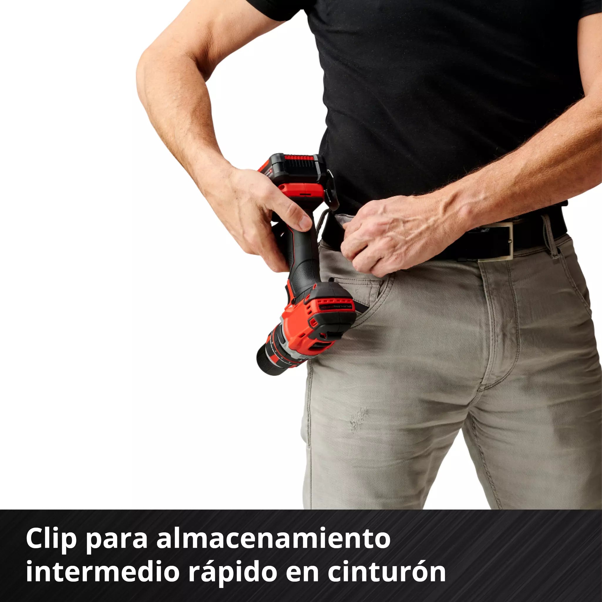 PROFESSIONAL Taladro de impacto inalámbrico TP-CD 18/50 Li-i BL (2x2,0Ah)