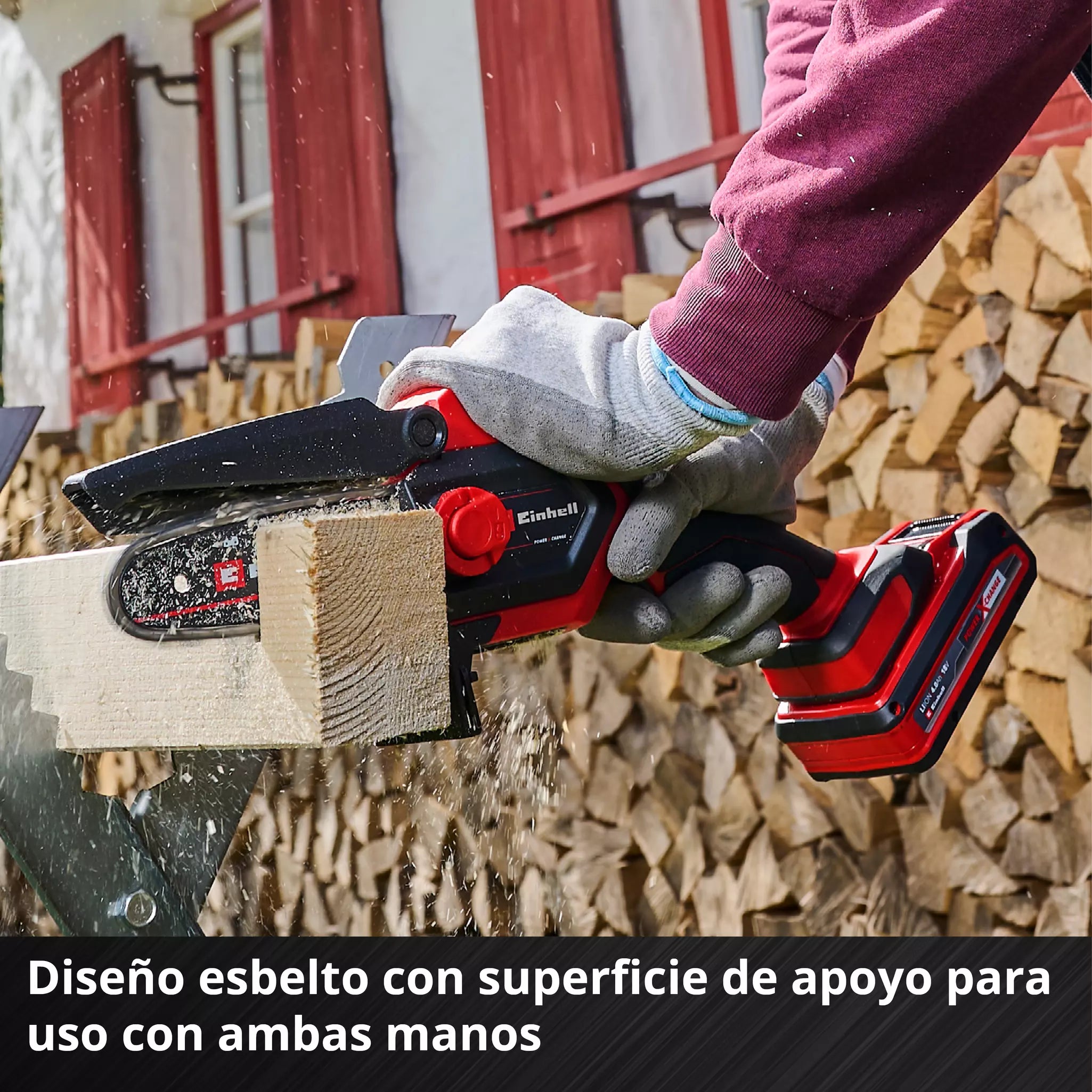 Motosierra inalámbrica GE-PS 18/15 Li BL-Solo