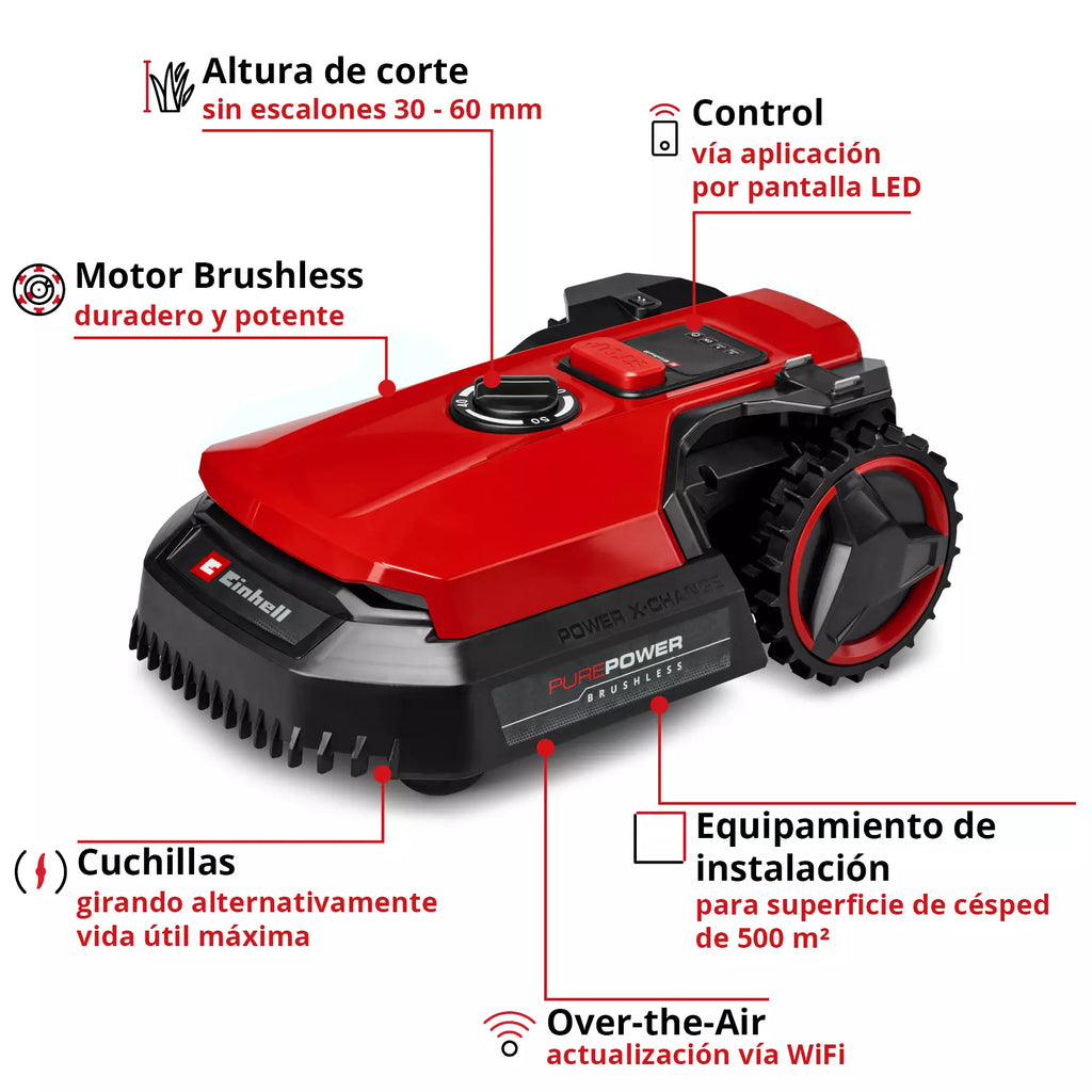 Cortadora de césped robóticas FREELEXO 500