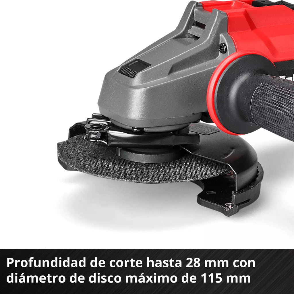 PROFESSIONAL Esmeril angular inalámbrico AXXIO 18/115