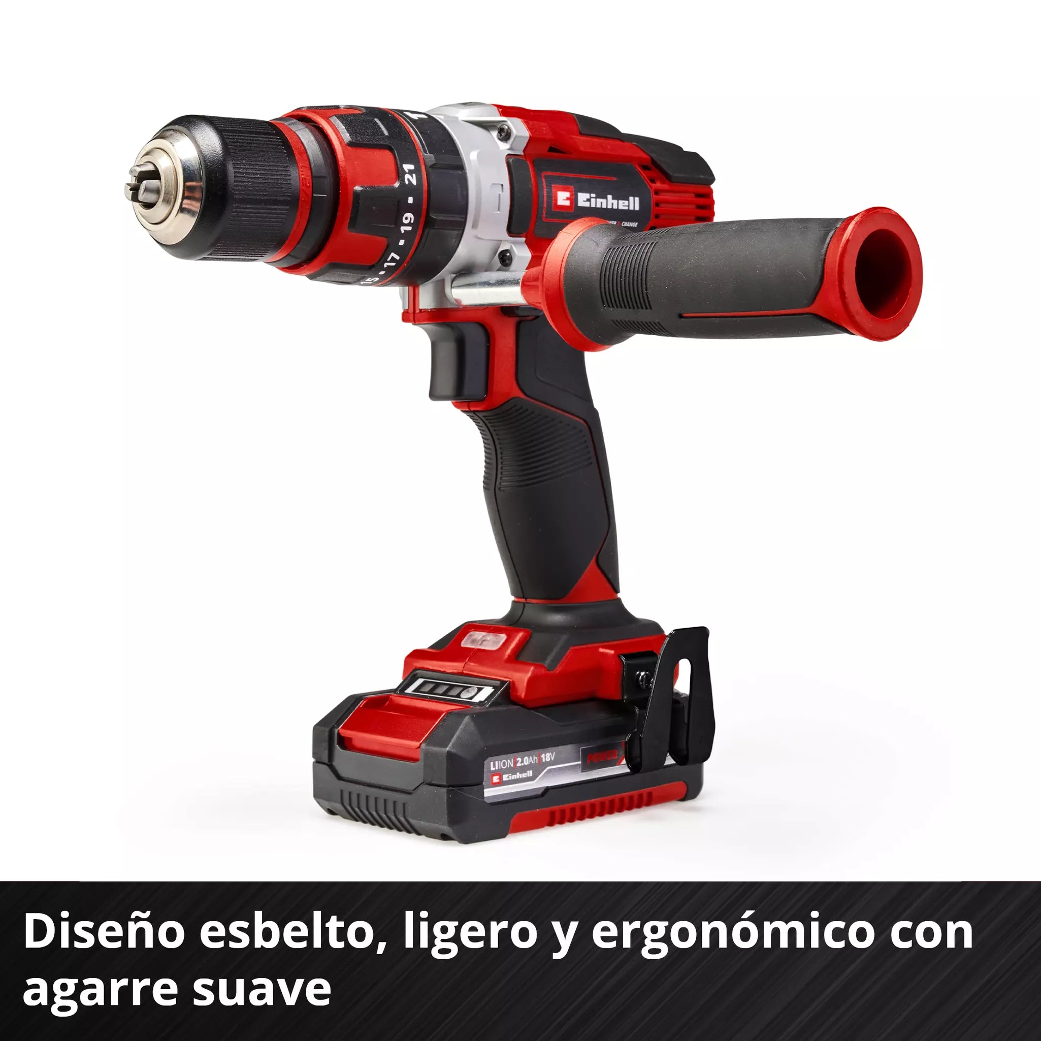 Taladro de impacto inalámbrico TE-CD 18/48 Li-i (2x2,0Ah)