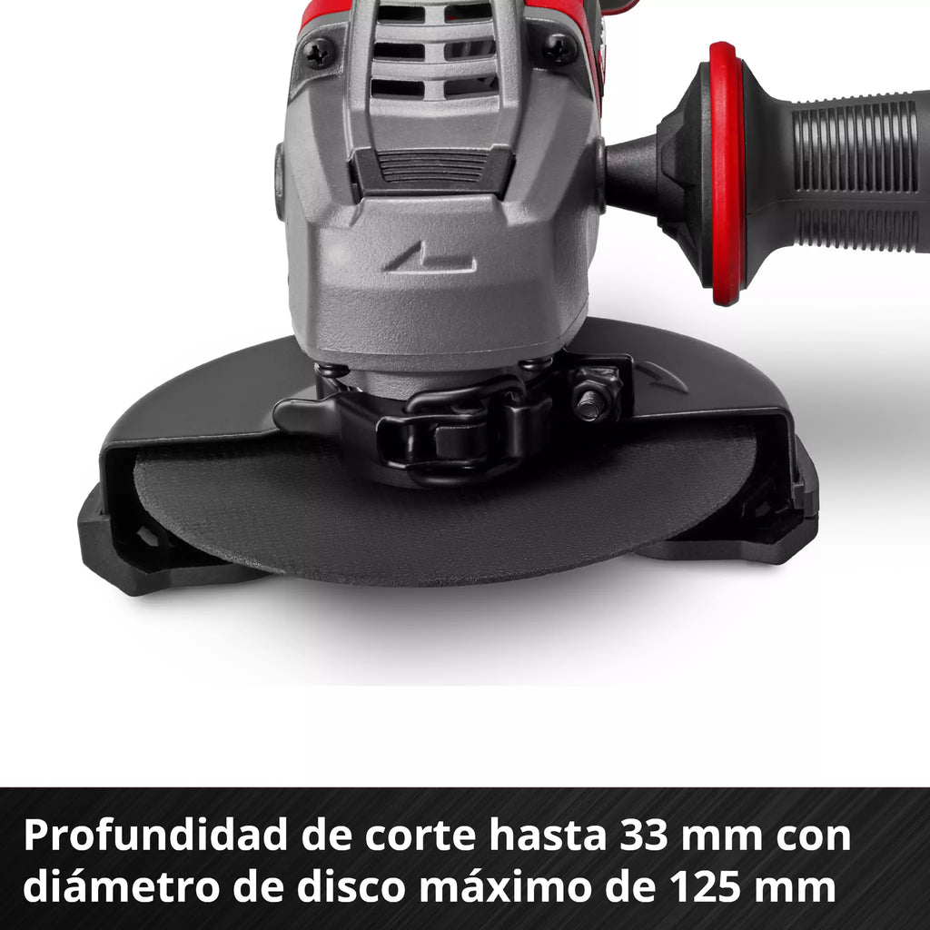 PROFESSIONAL Esmeril angular inalámbrico TP-AG 18/125 CE Q Li - Solo