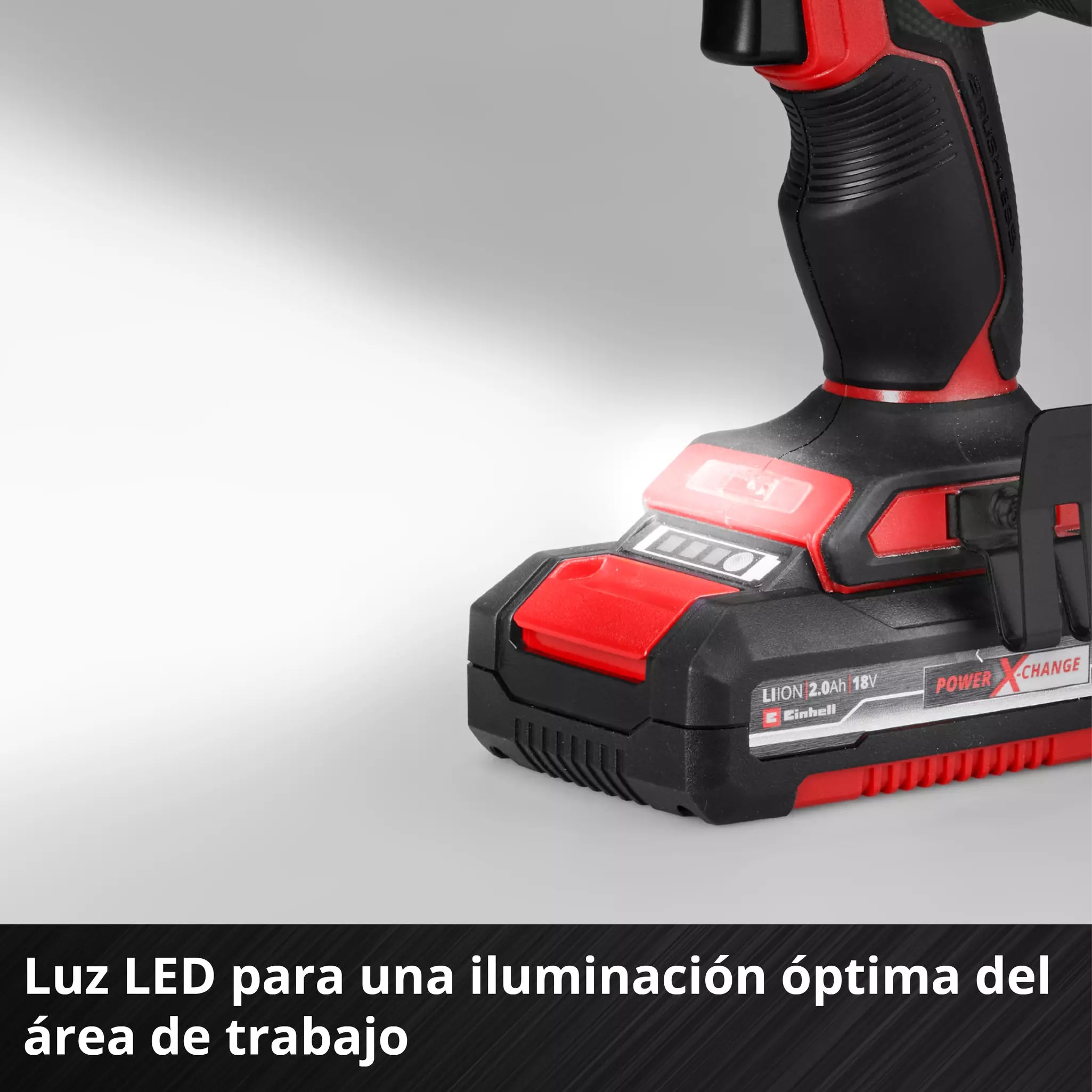 PROFESSIONAL Taladro de impacto inalámbrico TP-CD 18/70 Li-i BL (2x2,0Ah)
