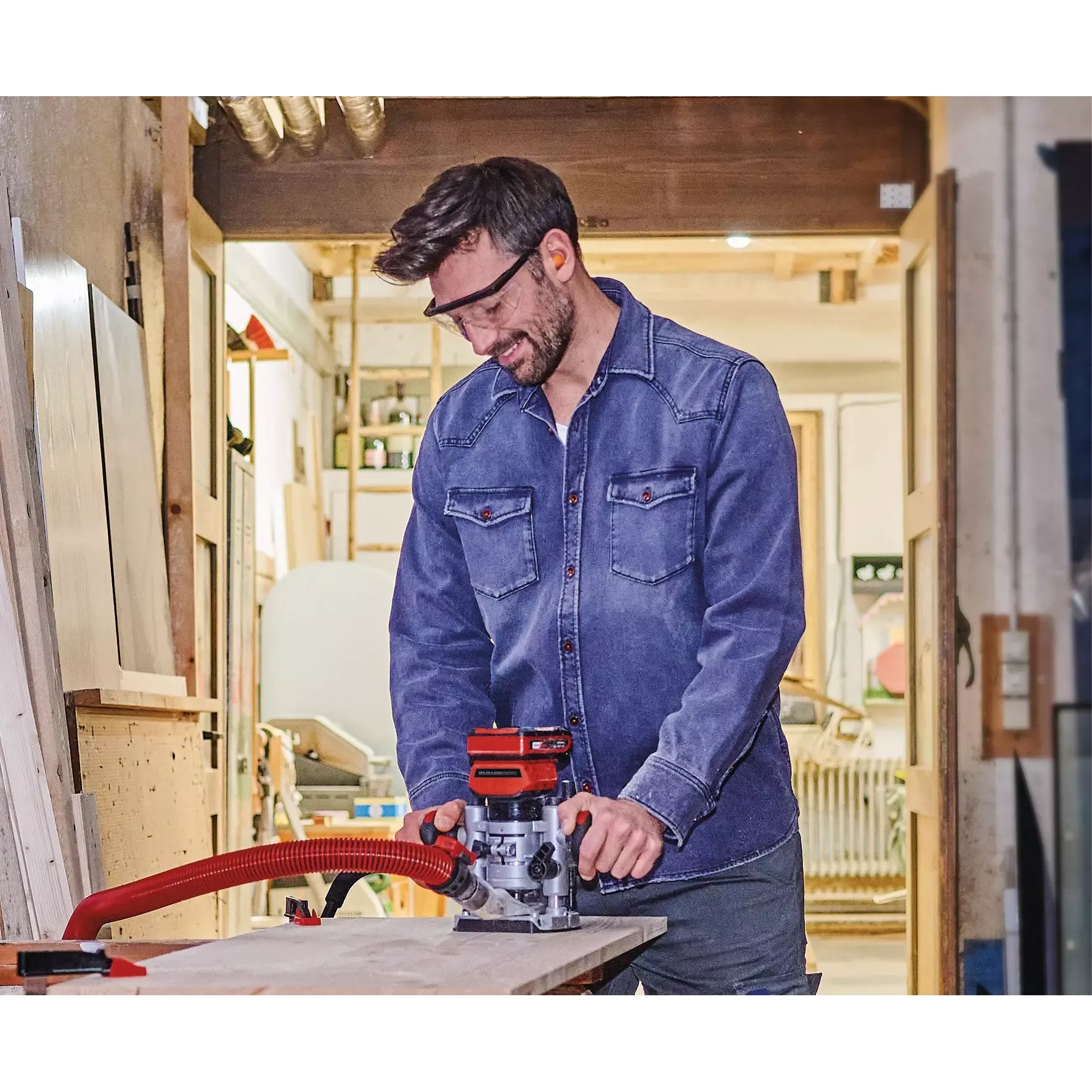 PROFESSIONAL Enrutador inalámbrico TP-RO 18 Li BL - Solo